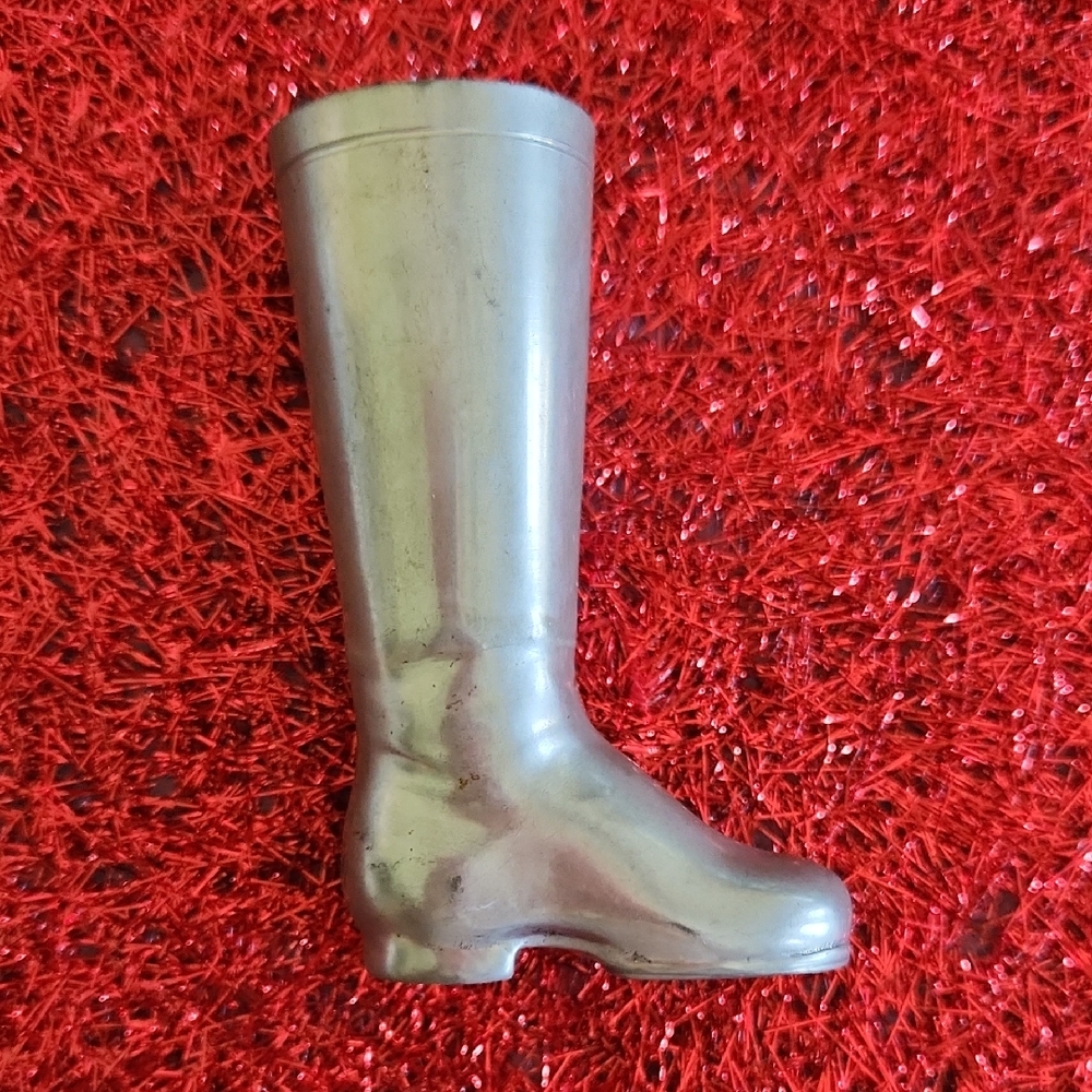 Silver Boot-Shaped Decorative Piece Vintage  English Pewter - Picture 3 of 13